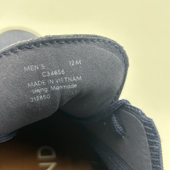 Cole Haan Zerogrand Omni Sneaker Men\'s Size 12 M Marine Blue Shoes C34656